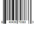 Barcode Image for UPC code 840439703833