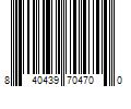 Barcode Image for UPC code 840439704700