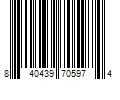 Barcode Image for UPC code 840439705974