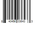 Barcode Image for UPC code 840456036433