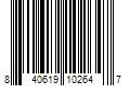 Barcode Image for UPC code 840619102647