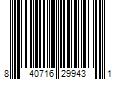 Barcode Image for UPC code 840716299431