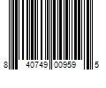 Barcode Image for UPC code 840749009595