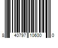 Barcode Image for UPC code 840797106000