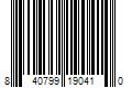 Barcode Image for UPC code 840799190410