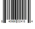 Barcode Image for UPC code 840986024184