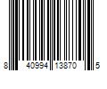 Barcode Image for UPC code 840994138705