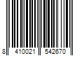 Barcode Image for UPC code 8410021542670