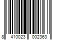 Barcode Image for UPC code 8410023002363