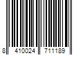 Barcode Image for UPC code 8410024711189