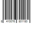 Barcode Image for UPC code 8410076801180