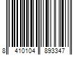 Barcode Image for UPC code 8410104893347