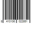 Barcode Image for UPC code 8410106022851