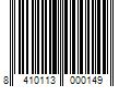 Barcode Image for UPC code 8410113000149