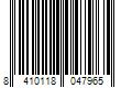 Barcode Image for UPC code 8410118047965