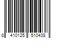 Barcode Image for UPC code 8410125510438