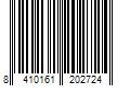 Barcode Image for UPC code 8410161202724