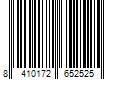 Barcode Image for UPC code 8410172652525