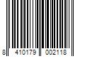 Barcode Image for UPC code 8410179002118