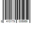 Barcode Image for UPC code 8410179005959