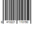 Barcode Image for UPC code 8410221110150