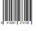 Barcode Image for UPC code 8410261273105