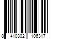 Barcode Image for UPC code 8410302106317