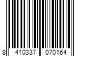 Barcode Image for UPC code 8410337070164