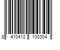 Barcode Image for UPC code 8410412100304