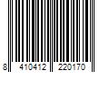 Barcode Image for UPC code 8410412220170