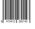 Barcode Image for UPC code 8410412280143