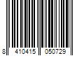 Barcode Image for UPC code 8410415050729