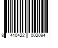 Barcode Image for UPC code 8410422002094