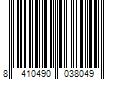 Barcode Image for UPC code 8410490038049