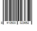 Barcode Image for UPC code 8410500023652