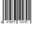 Barcode Image for UPC code 8410573104791