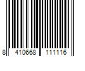 Barcode Image for UPC code 8410668111116