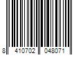 Barcode Image for UPC code 8410702048071