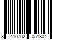 Barcode Image for UPC code 8410702051804