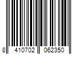 Barcode Image for UPC code 8410702062350