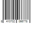 Barcode Image for UPC code 8410702066778