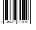 Barcode Image for UPC code 8410728190006