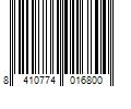 Barcode Image for UPC code 8410774016800