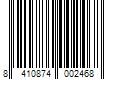 Barcode Image for UPC code 8410874002468