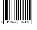 Barcode Image for UPC code 8410874002499