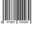 Barcode Image for UPC code 8410881000280