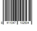 Barcode Image for UPC code 8411047102534