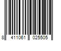 Barcode Image for UPC code 8411061025505