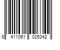 Barcode Image for UPC code 8411061026342