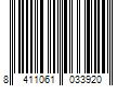 Barcode Image for UPC code 8411061033920